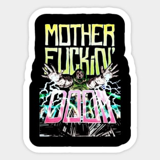 dr doom Sticker